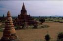 Late in the afternoon we climbed another miscellaneous temple building to get this view.